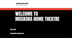 Desktop Screenshot of muskokahometheatre.com